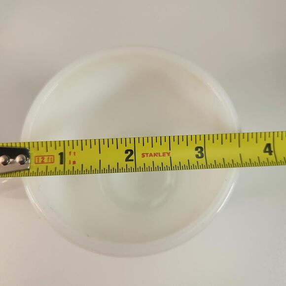 Vintage Federal Heat Proof Milk Glass D-Handle Coffee Cups Set of 4 - Picture 11 of 11